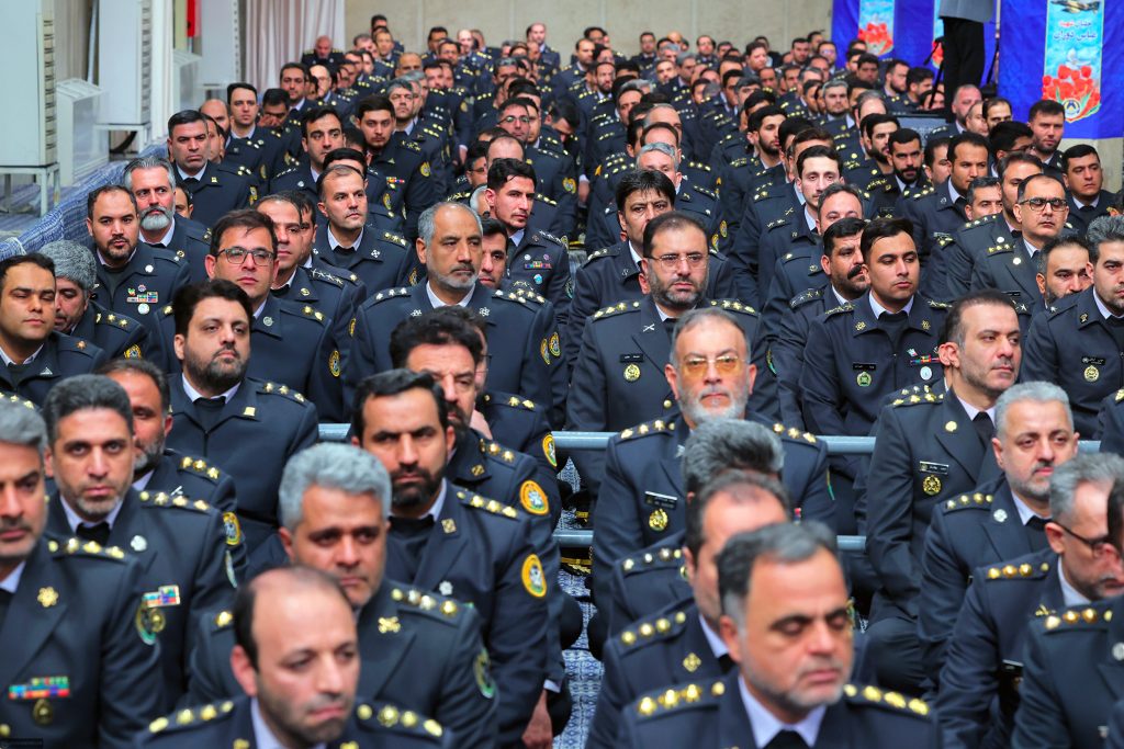 دیدار جمعی از فرماندهان نیروی هوایی ارتش با رهبر معظم انقلاب