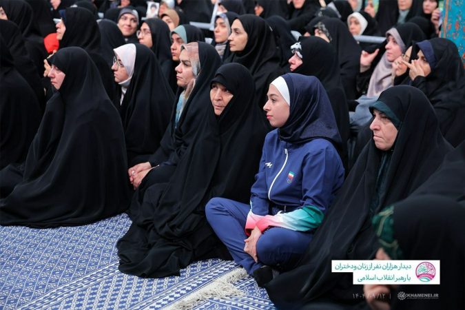 فرشته حسن‌زاده امروز با رهبر انقلاب دیدار کرد