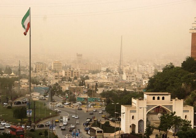 هوای شیراز امروز در وضعیت ناسالم قرار دارد