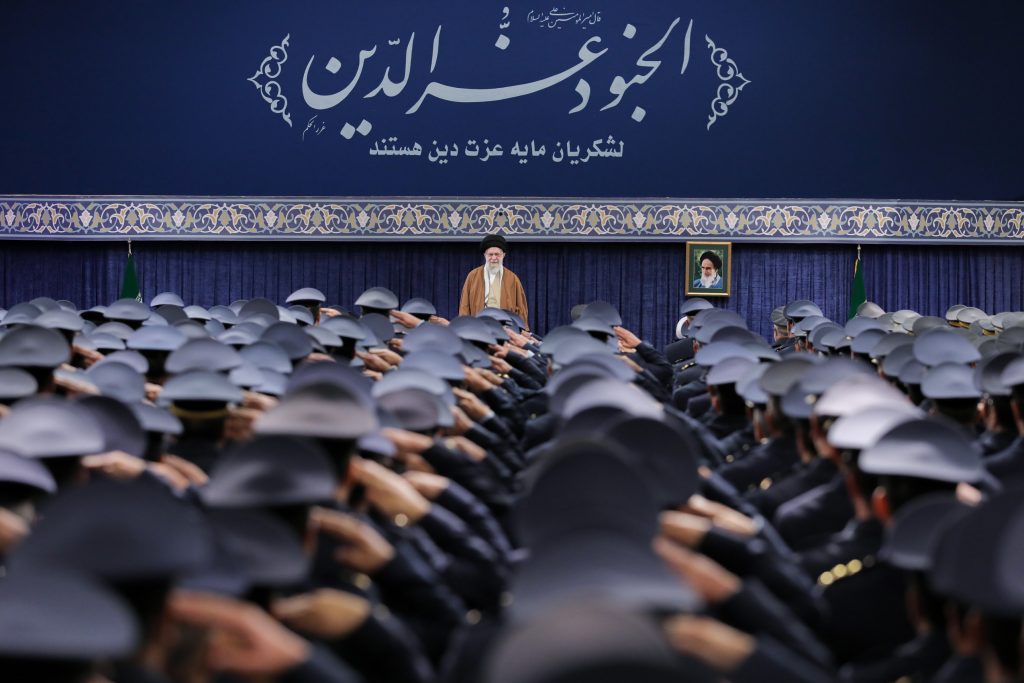 دیدار جمعی از فرماندهان نیروی هوایی ارتش با رهبر معظم انقلاب