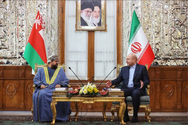 دیدار رئیس دیوان عالی سلطنت عمان و رئیس مجلس دیدار رئیس دیوان عالی سلطنت عمان و رئیس مجلس