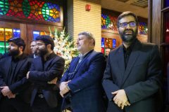 مراسم یادبود همسر و دو فرزند سقاب اصفهانی برگزار گردید