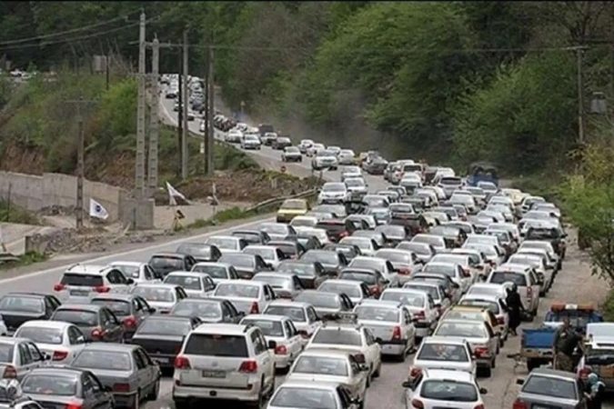 ممنوعیت تردد در مسیر آزادراه تهران – شمال و محور چالوس امروز پنجشنبه ۱۵ شهریور