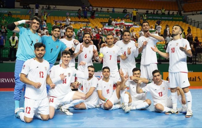 زمان دقیق اولین بازی تیم ملی فوتسال در جام جهانی
