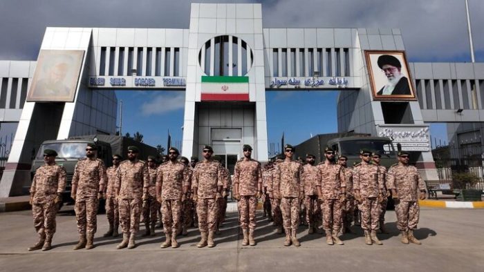 رزمایش مشترک سپاه پاسداران و ارتش جمهوری آذربایجان