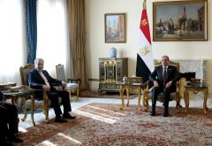 دیدار عراقچی با رئیس جمهور مصر