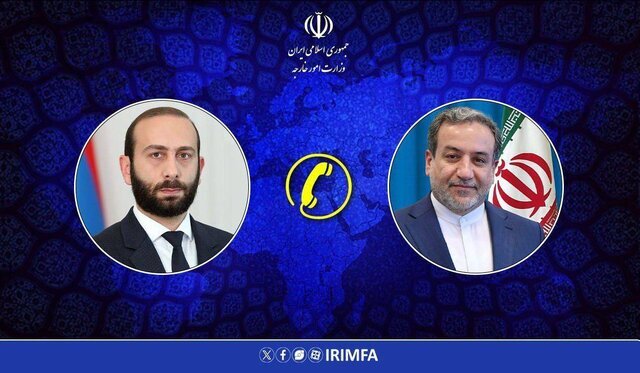 گفتگوی مهم عراقچی با وزیر خارجه ارمنستان