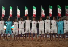 نتیجه بازی تیم ملی فوتبال ساحلی ایران و اندونزی