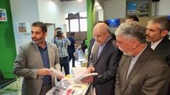 افتتاح نمایشگاه کتاب تهران با حضور قالیباف